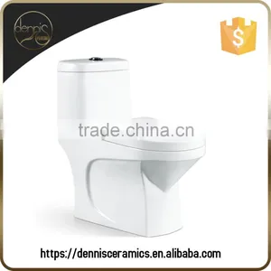 2032 Upper Pressing Button Diamond Vitreous China Toilets thumbnail-1