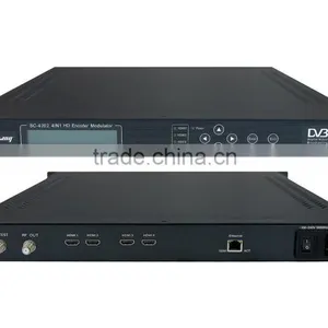SC-4204 4 HD 1080P H264 Encoder to DVB-C RF Modulator / H264 rf Modulator thumbnail-1