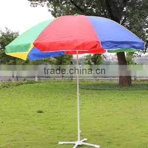 Beach Umbrella Rainbow Color - 8 Foot thumbnail-1
