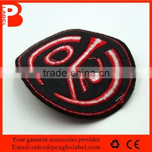 Custom 100% Iron-on or Sew-on Badge Wholesale Embroidered Patches thumbnail-3