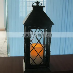 Hanging Garden Lantern Candle Light With Led Candle thumbnail-1