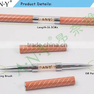ANY Nail Art Beauty Design Crystal Nails Building Rhinestone Nylon UV Gel Nail Brush UV Gel Art thumbnail-4
