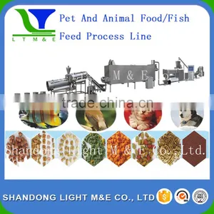 With CE ISO 9001 Technology Fully Automatic Pet Food Making Machine Pet Food Pellet Machine thumbnail-3