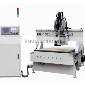 HG-1325H Factory Price on Sale 6.0 kw HSD Spindle Cnc Milling Machine Automatic Tool Changer thumbnail-1