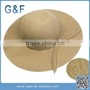 Super Grade Felt Hat Blank Soft Wide Brim Felt Hat thumbnail-2