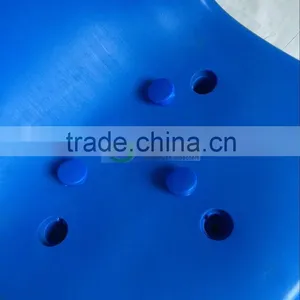 Aries Blow Mold One-piece Single Anti-aging HDPE Plastic Stadium Chair Tiered Stadium Seating thumbnail-3