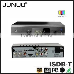 JUNUO Shenzhen Manufacture OEM 2016 New Strong Signal H.264 hd 1080P Mstar Brazil Isdb-t Digital tv Receiver thumbnail-1