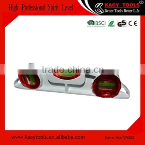 High Accuracy Aluminum Casting Bridge Level With 3 Vials for Scaffold Use thumbnail-1