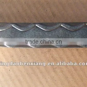 BX 30.100 Wrought Iron Protective Steel Hadrail Strip thumbnail-1