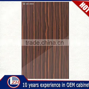 High Quality Wood Grain Mdf Board Laminated Mdf Board Price thumbnail-4