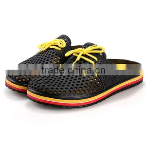 2015 Summer Fashion Slipper Breathable Candy Colored Jelly Slippers With Tie 8 Colors Plus Size Free Shipping thumbnail-2