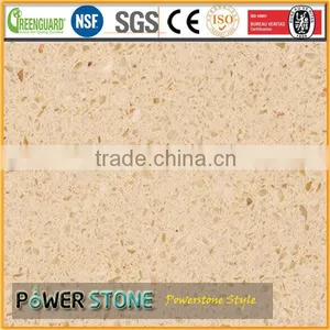 High Quality Beige Color Artificial Marble Table Tops thumbnail-1