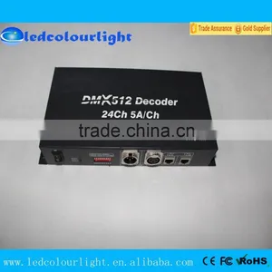 Ledcolourlight Wholesale Stage 24CH DMX LED Decoder Controller thumbnail-3