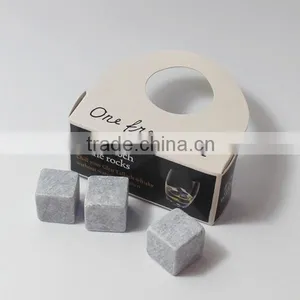 Wholesale With Safety Certification Polished Reusable Ice Cube Stone thumbnail-1