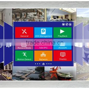 16CH WIN8 Interface 21.5 Inch Touch Screen AHD/DVR/NVR 3 in 1 H.264 Recorder thumbnail-2