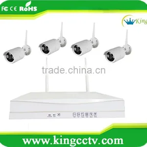Hot Selling 4ch 960P Wireless NVR System Kits thumbnail-1