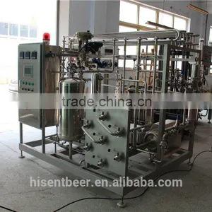 High Quality China Qingdao Small Beer Beverage Pasteurizer With CIP thumbnail-6