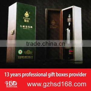 Luxury Custom Printed Wine Box Wooden Box the Latest Packaging thumbnail-1