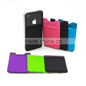 Adhesive Phone Back Smart Card Pouch thumbnail-6