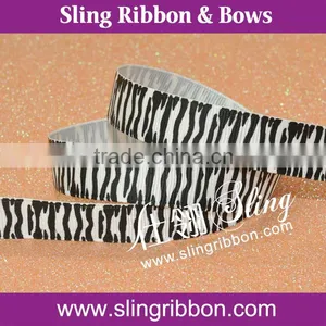 Zebra Stripe Grosgrain Ribbon Wholesale thumbnail-1