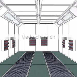 JF Burner for Spray Booth Infrared Heating Spray Booth Infrared Gas Burner thumbnail-1