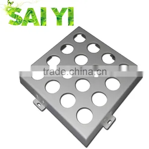 Aluminium Sheet Round Hole Perforated Sheet Fence Panels thumbnail-1