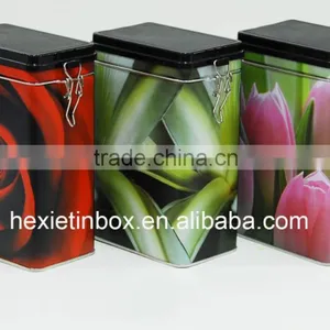 Square Metal Box Hot Selling Cookie Box With Low Price thumbnail-2