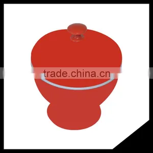 Wholesale Wine Cup Shape Tin Wine Cup Candle Tin Box For Restaurant thumbnail-2