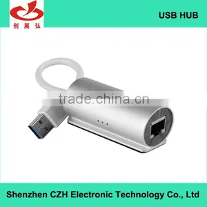 High Speed Usb Hub 3.0 to Female RJ45 Ethernet Lan Adapter thumbnail-5