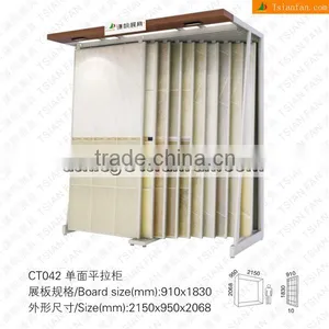 Wall Tiles Display Racks Stands/floor Standing Display for Ceramic Tiles/merchandising Tile Display Stand CT042 thumbnail-1