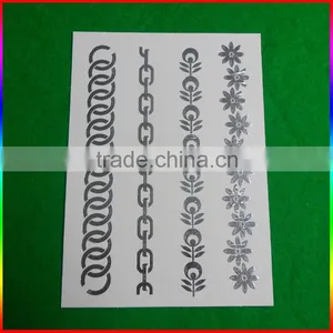 Metallic Silver Bracelet Tattoo/flash Tattoos thumbnail-1