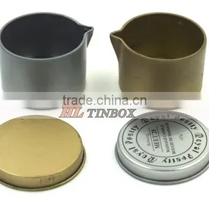 Small Size Round Metal Candle Tin Can Wax Tin Can With Speacial Lid thumbnail-3