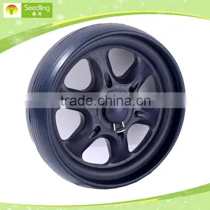 Plastic Wheels for Sale Cheap Replacement 8 Inch Width Plastic Cart Wheels thumbnail-1