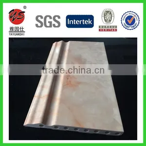 12cm Pvc Imitation Marble Decorative Line Pvc Skirting Board thumbnail-1