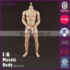 Custom Adjustable Figure of 1/6 Muscle Body With Skin Color thumbnail-1