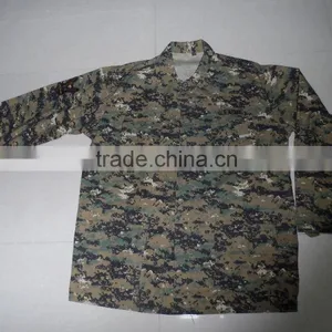 OEM 60% Cotton 40%polyester Ripstop Navy Digital Hunting Camouflage Jacket thumbnail-1