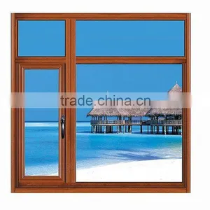 European Standard Powder Coating Double Glazing Aluminium Casement Window thumbnail-6