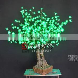 2014 Popular Green Led Cherry Bonsai thumbnail-1