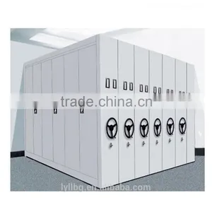 Steel Mass Shelves for Library to Save Space thumbnail-5
