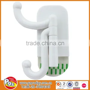 Hot Selling Small Plastic Strong Self Adhesive Wall Hanging Clothes Hooks thumbnail-5