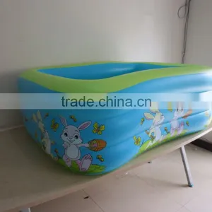 Folding Portable Plastic Inflatable Travel Bathtub for Kids thumbnail-1