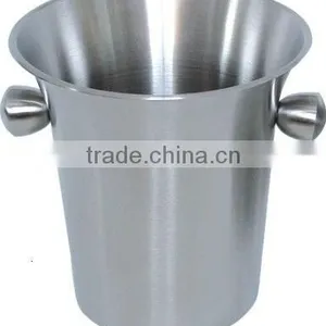3.5L Wine Ice Cooler Wine Ice Bucket Stainless Steel Beer Ice Cooler thumbnail-1