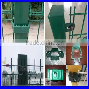 Beatiful Color Curvy Wire Mesh Fence Welded Wire Fence thumbnail-1
