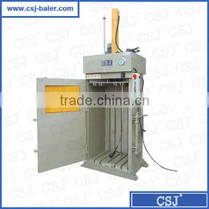 Vertical Hydraulic Waste Recycling Machine Mini Square Baler for Sale thumbnail-1