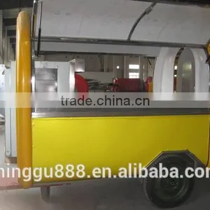 Hot Sale! Mobile Food Trailer/cart, Pizza&crepe Vending Truck for Sale, China Supply Food Van thumbnail-1