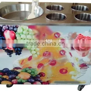 Commercial Fruit Fried Ice Cream Machine thumbnail-1