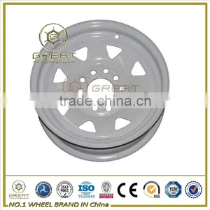 165.1 PCD Trailer Rims 16-20 Inch Steel Wheels thumbnail-2