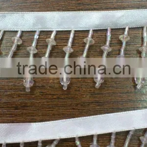 2012 New Style Man Made Ribbon With Beads for Curtain and Other Textile thumbnail-1