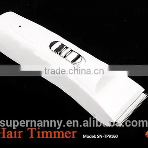 Supernanny Professional White Pet Clippers / Trimmers With Lithium Battery SN-TP9160 thumbnail-1