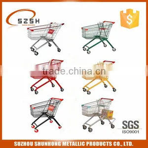 100L Supermarket German Shopping Trolley thumbnail-6